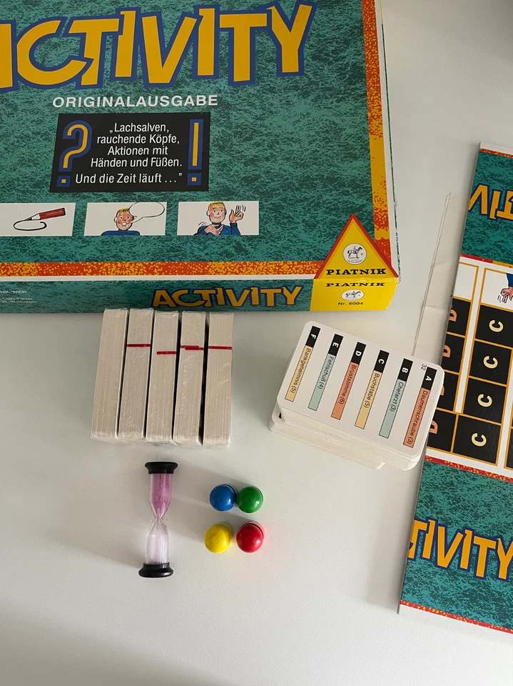 Activity Piatnik Brettspiel Vintage 1990 unbespielt - Bild 3 von 4