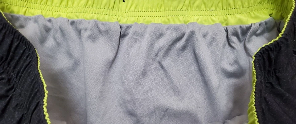 Men's ZEROXPOSUR Board Shorts Swim Shorts Black Yellow Neon Size XXL - Image 3 of 4