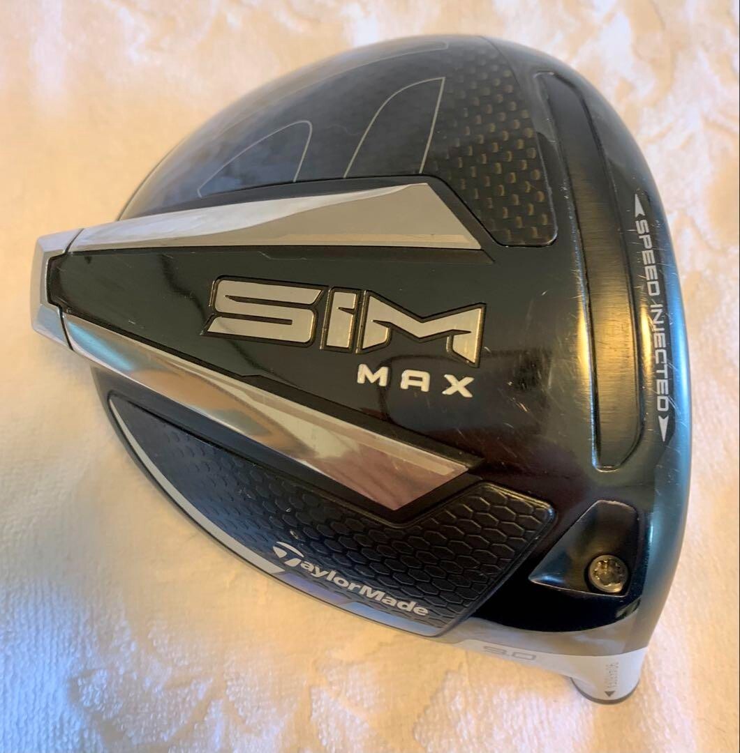 TaylorMade SIM Max 9.0° Driver Head Only Right Handed Good