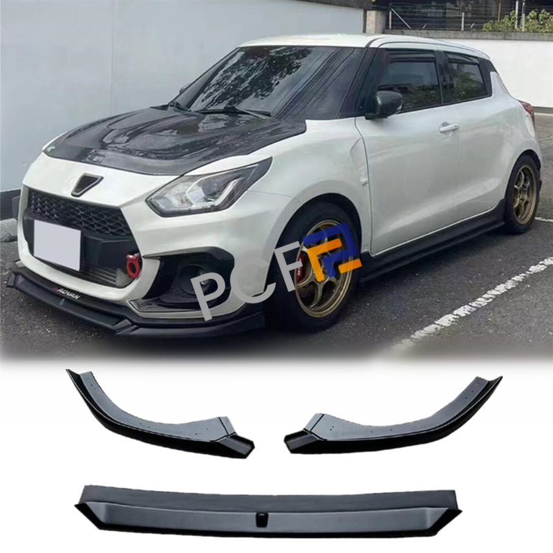 For Suzuki Swift Sport ZC33S primer Front Bumper Lip Body Kit