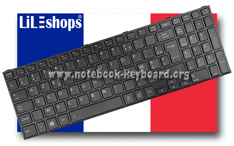 Clavier Français Original Toshiba Satellite Pro R50-C-14P R50-C-15P R50-C-15X - Photo 1/1