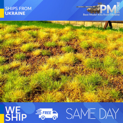 Model Scene F533-S Steppe unwatered late summer MINIPACK 13/17 Cm Diorama