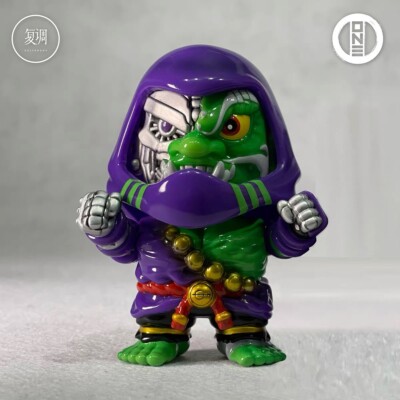 Kaiju One Darumaz Deva Green Version Vinyl Sofubi Figure Toy H9CM In Stock