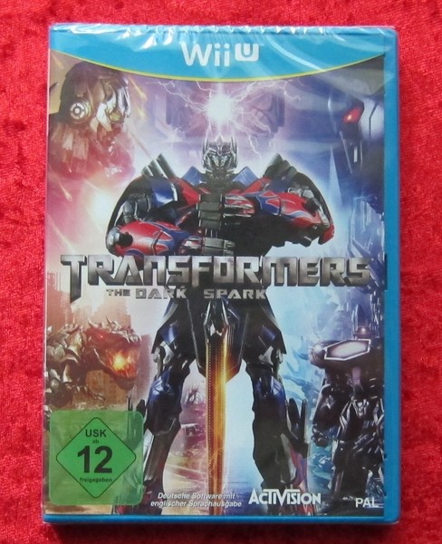 Transformers The Dark Spark, Nintendo Wiiu Spiel, Neu Ovp, Deutsche Version-image