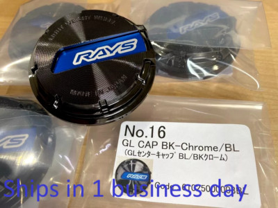 RAYS gram LIGHTS Center Cap 57CR 57DR 57G 57D 57C 57S XTC 57FXZ 57ANA BK/BL 4PC