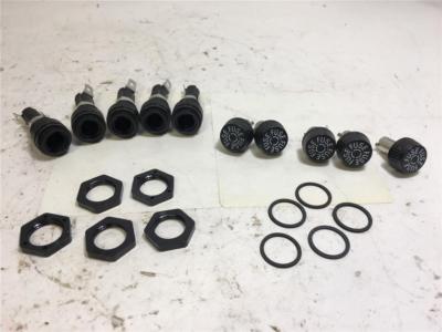 (Lot of 5) Bussmann HTB Fuses and Fuse Holders 250V
