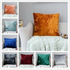 Samt Kissenhülle Gesprenkelt Kissenbezug Nur Abdeckung Weich Für Sofa Haus Dekor