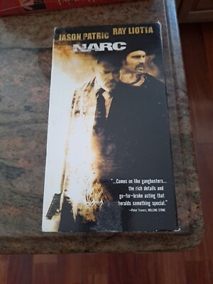 NARC with Jason Patric & Ray Liotta VHS hi-fi Stereo Movie Dolby Surround
