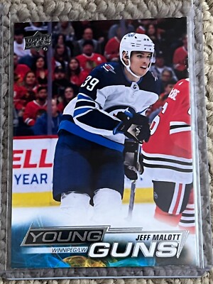 2022-23 Upper Deck Series 1 Young Guns RC #247 Jeff Malott