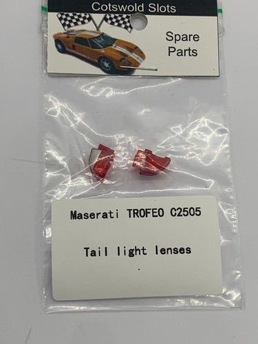 Scalextric Ersatzteile Maserati Trofeo C2505 Rücklicht Objektive