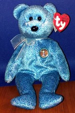 TY BEANIE BABIES 2001 CLASSY 1 THE PEOPLES CHOICE BEAR PLUSH W/ TAGS