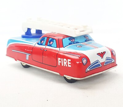 VINTAGE MARCHESINI US Army Truck Tin Toy Ambulance A.M.B. Bologna Italy $49.50
