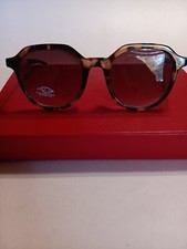 Oscar De La Renta Brown Tortoise Shell Sunglasses Selling as Frame only