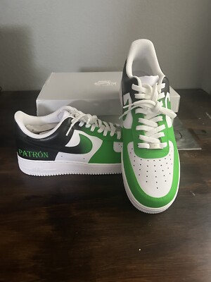 Custom Patron Tequla Size 14 - Nike Air Force 1 Low '07 White