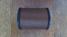 28 Spools Chestnut Brown Polyester Quilting Thread  By Excell  200 Yds Each