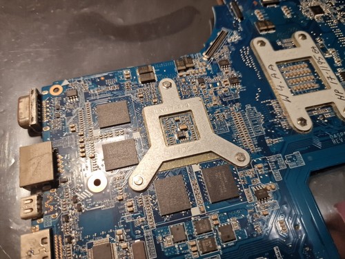 Placa madre 3D HP Envy 17-1000 17-1195ea INTEL i7-720QM DASP8AMB6D0 FUNCIONANDO - Imagen 9 de 9