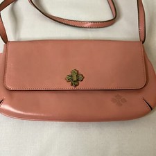 Patricia Nash Caprina Distressed Leather Crossbody/Clutch