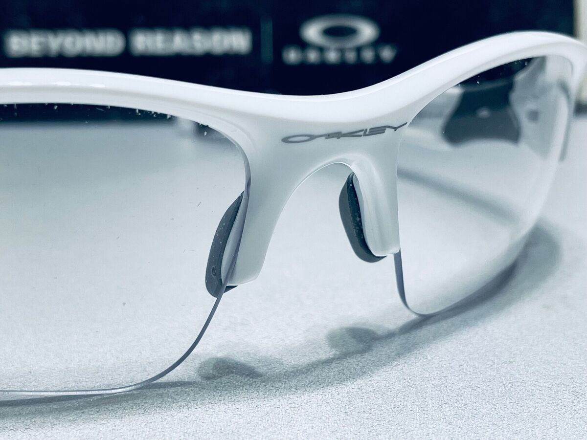 Oakley Flak Jacket 1.0 XLJ Polished White frame w/ Clear Oakley Flak Jacket 1.0 XLJ Polished White frame w/ Clear