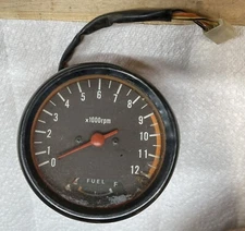 Suzuki GS tachometer tach with fuel gauge for parts, See Description For Details
