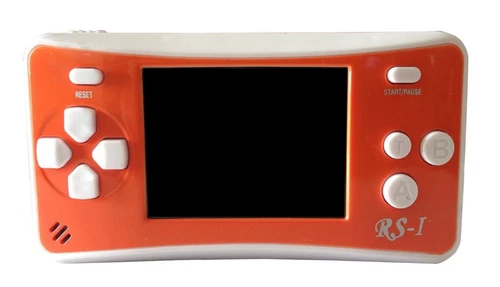 Retro Game Console Handheld Portable 8-Bit 2.5" COLOR LCD 150 Games Gift ORANGE