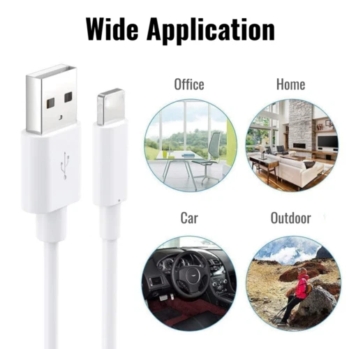 3FT/6FT USB Data Charger Cables Cords For Apple iPhone 7 8 X Plus 11 12 13 14 XR - Picture 3 of 7
