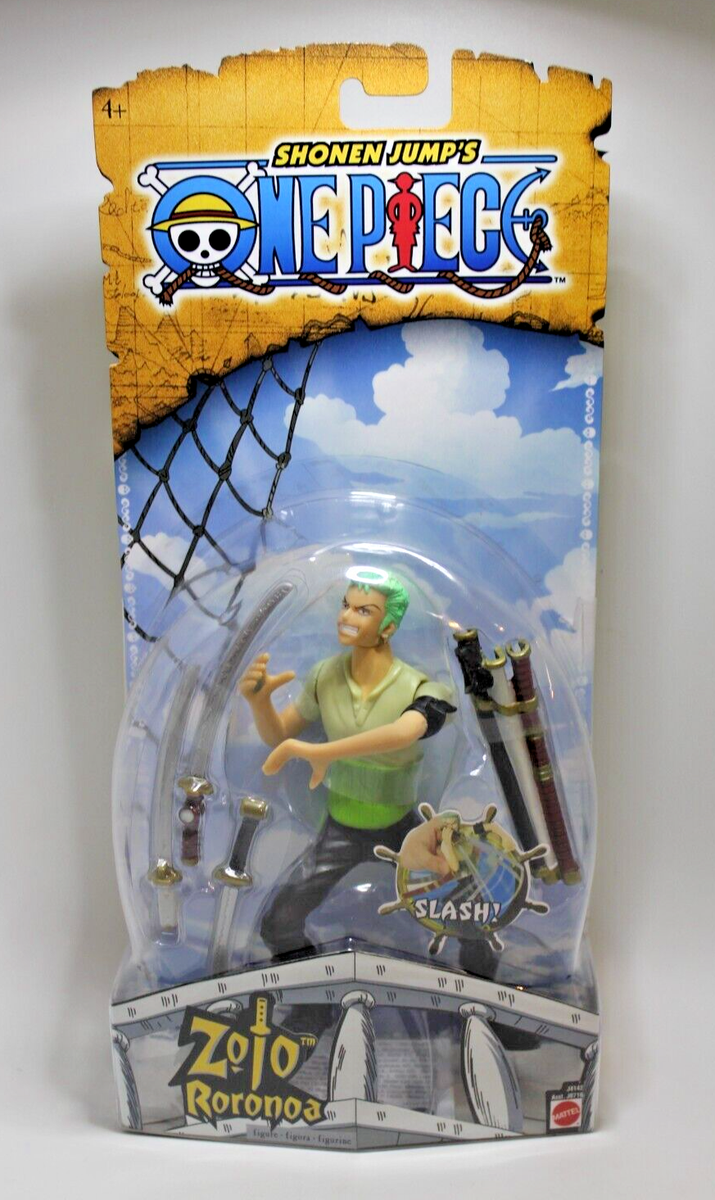 2005 Roronoa Zoro Mattel Action Figure Shonen Jump One Piece