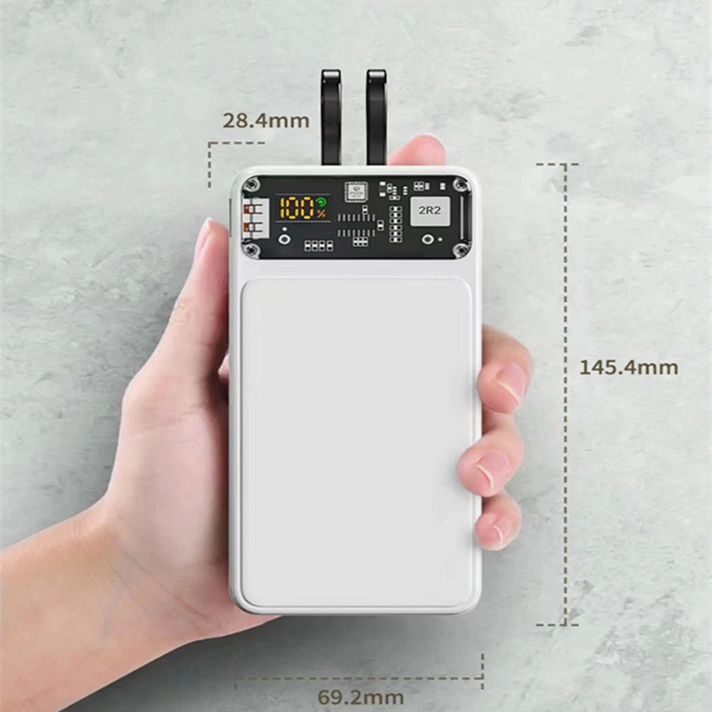 22.5W Power Bank DIY Case Kit with LCD Display for 1260110 Battery