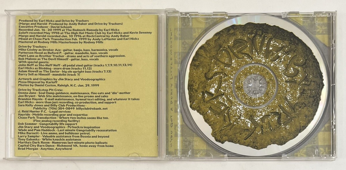 RARE OG 1st Press Drive By Truckers Pizza Deliverance CD Soul Dump