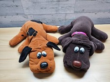 LOT OF 2 1980'S POUND PUPPIES PLUSH TOYS - TONKA