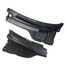 Schwarz L+R Frontscheibe Windabweiser Abdeckung F&uuml;r Mini R55 R56 R57 51132751209