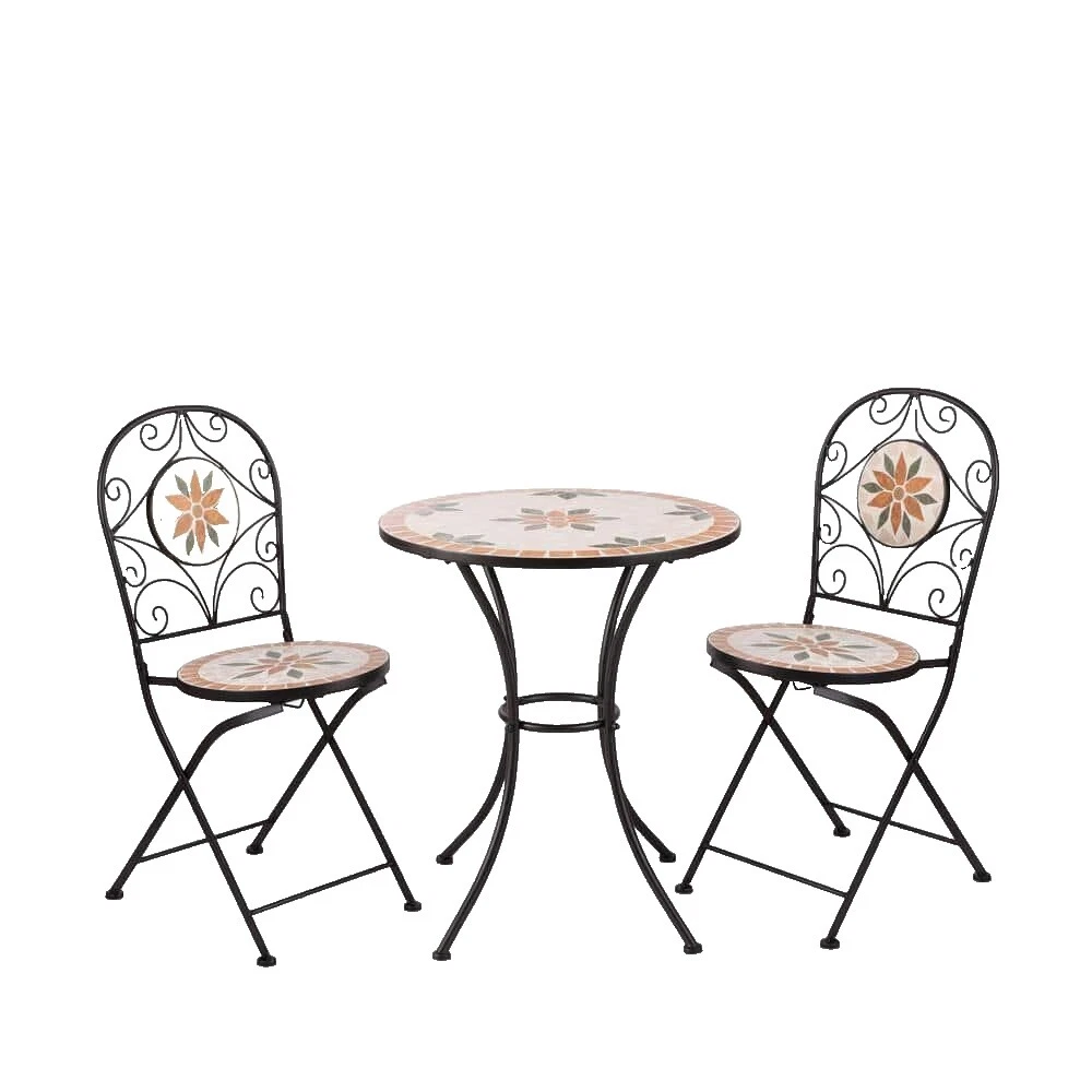 Metal Multicolor Juegos de muebles de patio y jardín