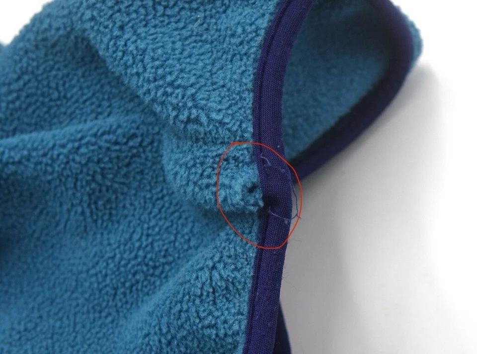 Size Large - Men’s Vintage EMS Snap Fleece Pullover Made In The USA - Image 4 of 4