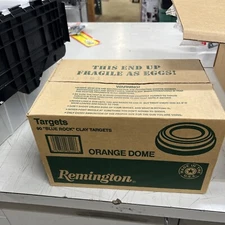 Remington 90 STS Orange Dome Clay Skeet Shooting Targets Made In USA