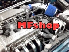 BLUE For 1990-1997 Toyota Corolla 1.6L 1.8L L4 Air Intake Kit + Filter