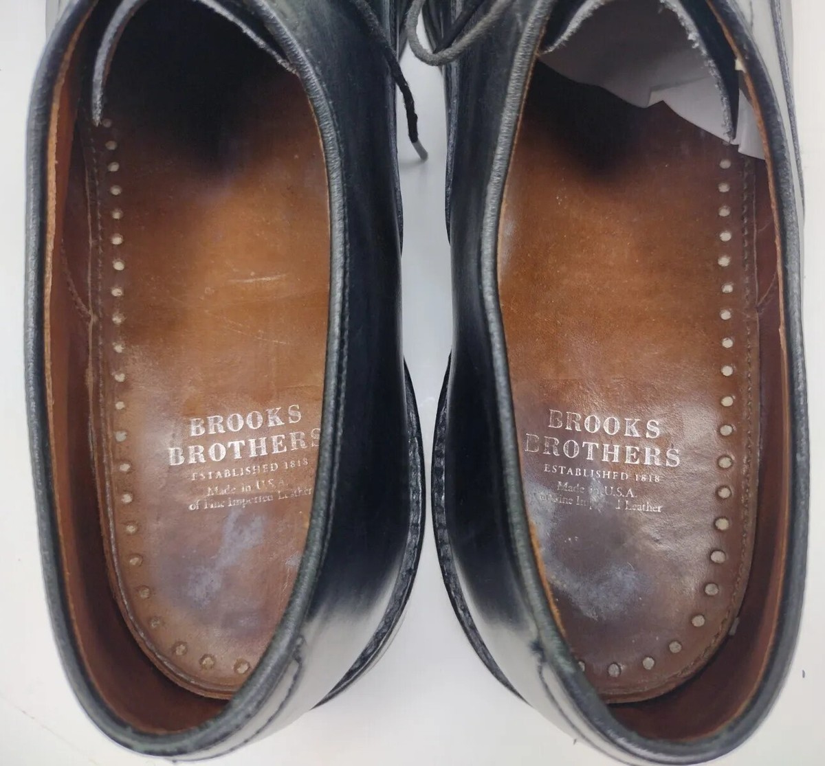 Brooks Brothers x Alden Goodyear Welted Black Captoe USA Brooks Brothers x Alden Goodyear Welted Black Captoe USA
