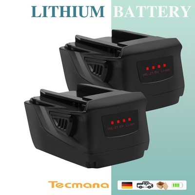 2X 21.6V 6Ah Li-ion Akku für Hilti B22 B22/1.6 B22/2.6 B22/3.3 SID 22-A SIW 22-A