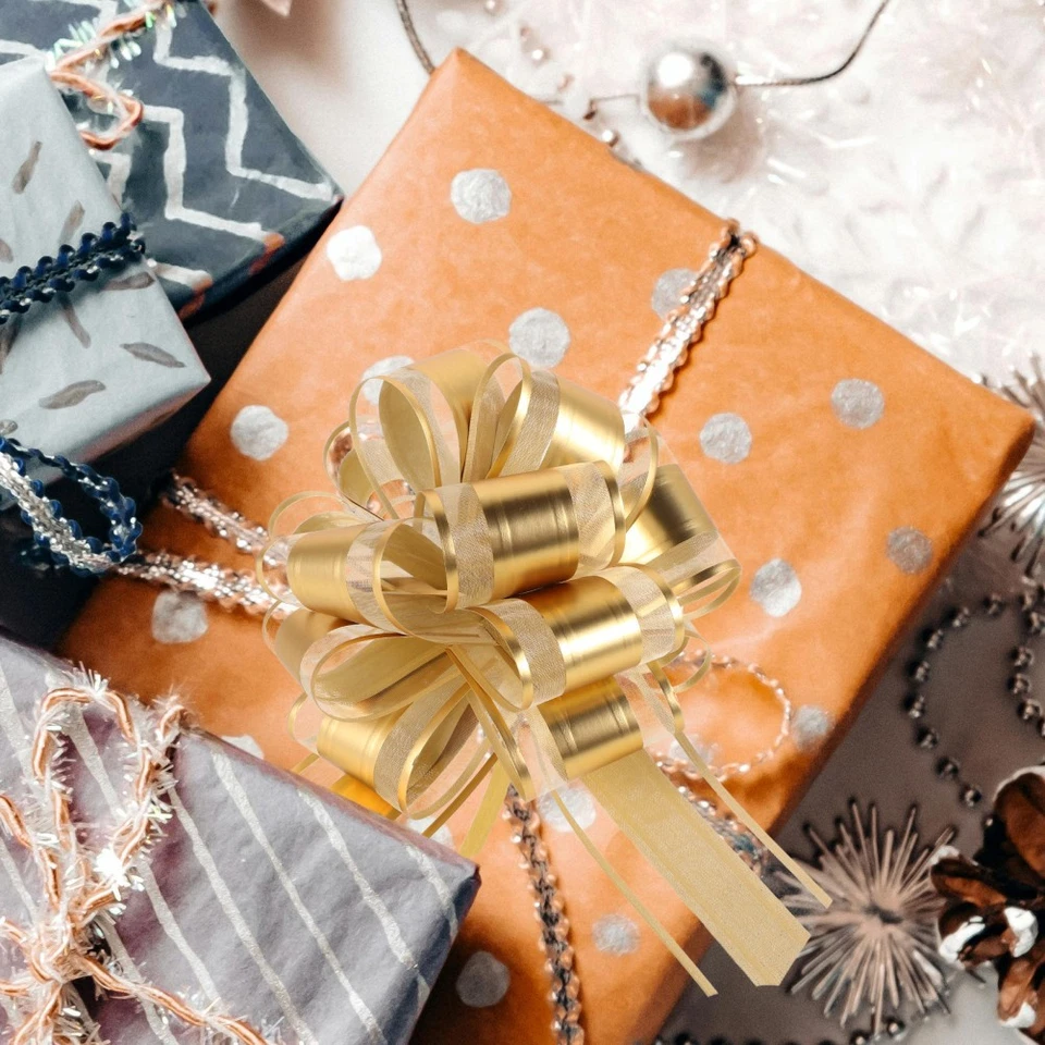 Nœuds de traction romantiques pour voiture de mariage, 10 pièces, décorations - Photo 4/4