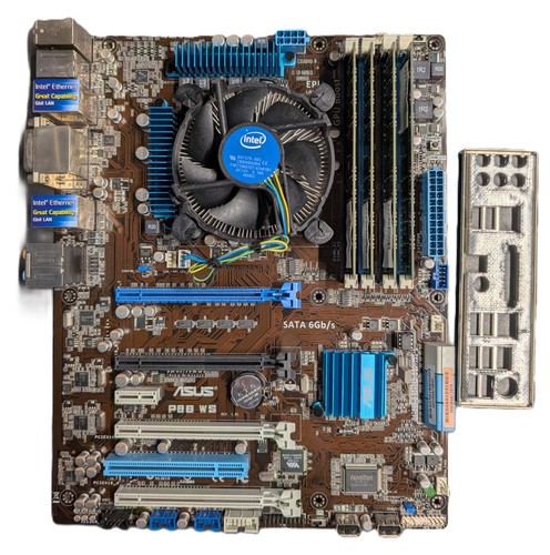 Aufrüst Kit Bundle PC Mainboard 8 16 32 GB RAM Intel Core i3 i5 CPU LGA1155 ATX