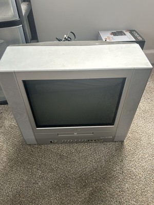 Toshiba MD14F11 14  Retro Gaming FLAT GLASS CRT TV/DVD Player Remote Orginal Box