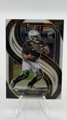 #ad #ad 2025 Panini Select Premier Level Kyle Teel #104 White Prizm 99 RC $4.76