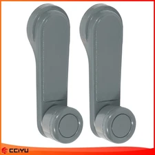 4pcs For Nissan For 720 For D21 Hardbody Pickup Window Crank Handle Gray LH RH