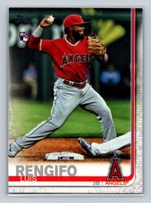 2019 Topps Update #US105 Luis Rengifo RC MLB Los Angeles Angels