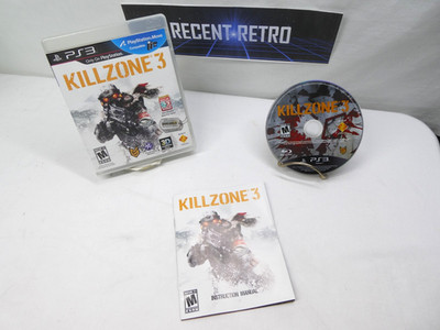 Killzone 3 (Sony PlayStation 3, 2011) Complete Tested and working