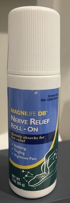 MagniLife DB Nerve Relief, Fast Comfort of Nerve Pain, Roll-on, 3oz