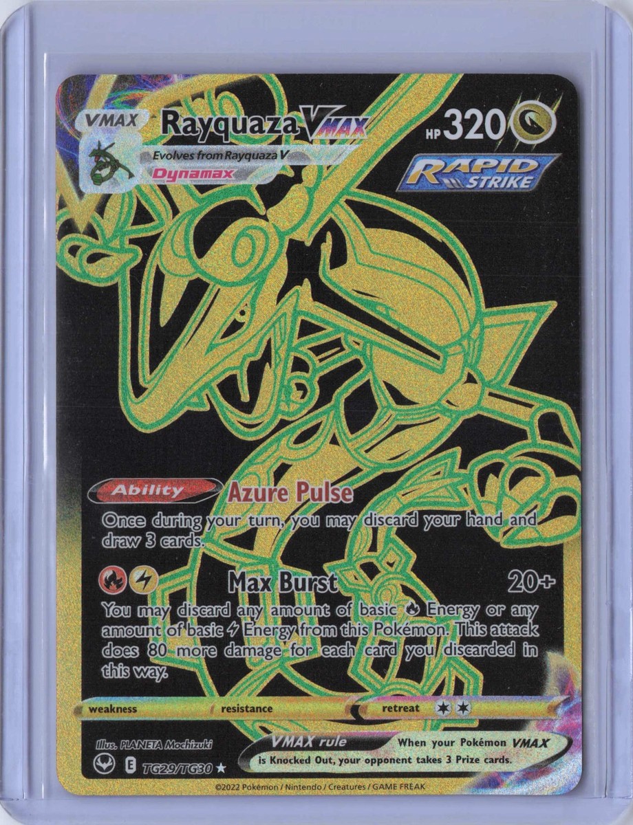 Rayquaza VMAX (Secret) #TG29/TG30 SWSH12: Silver Tempest Trainer