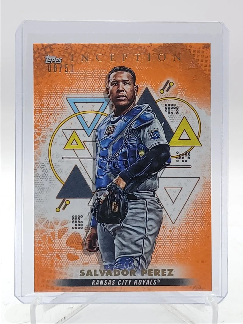 Salvador Perez trading card