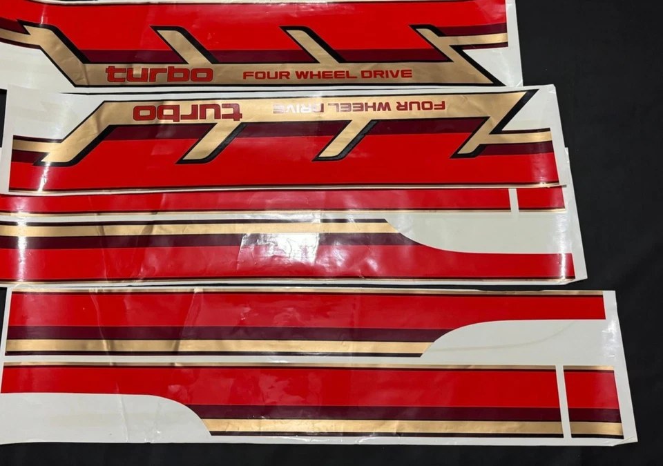 Calcomanía adhesiva de carrocería lateral Toyota Land Cruiser serie 70 LJ70/LJ71 3 puertas Foto 3 de 4