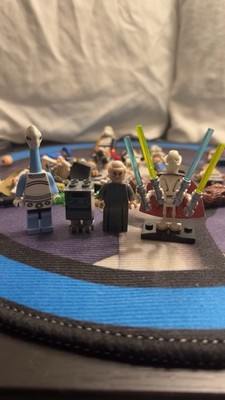LEGO STAR WARS TCS MINI LOT 4 Figures 2 custom 2 authentic 
