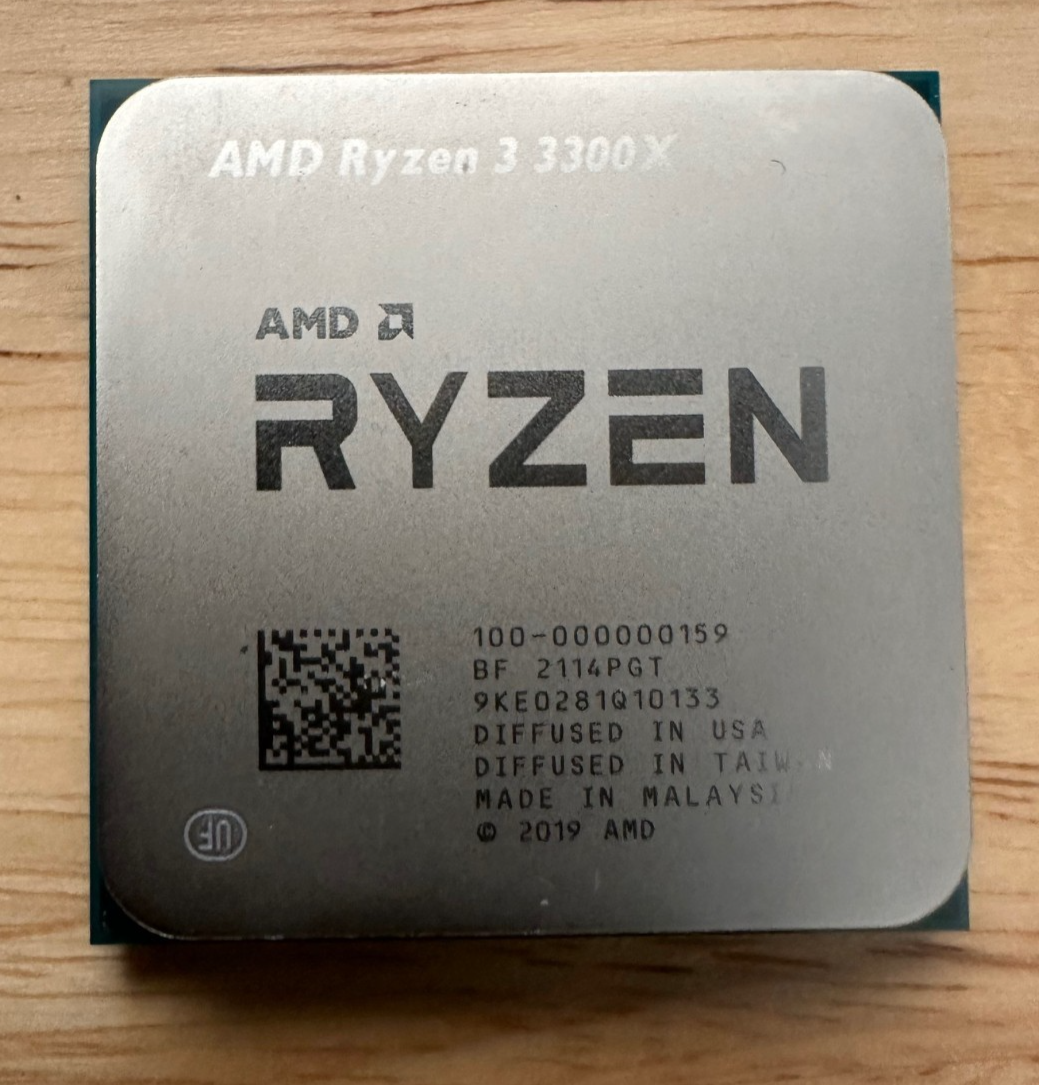 AMD Ryzen 3 3300X Desktop Processor (4.3 GHz, 4 Cores, Socket AM4