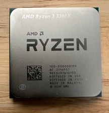 AMD Ryzen 3 3300X CPU 4-Core 8-Thread Socket AM4 Desktop Processor Unlocked